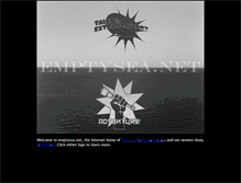 Tablet Screenshot of emptysea.net